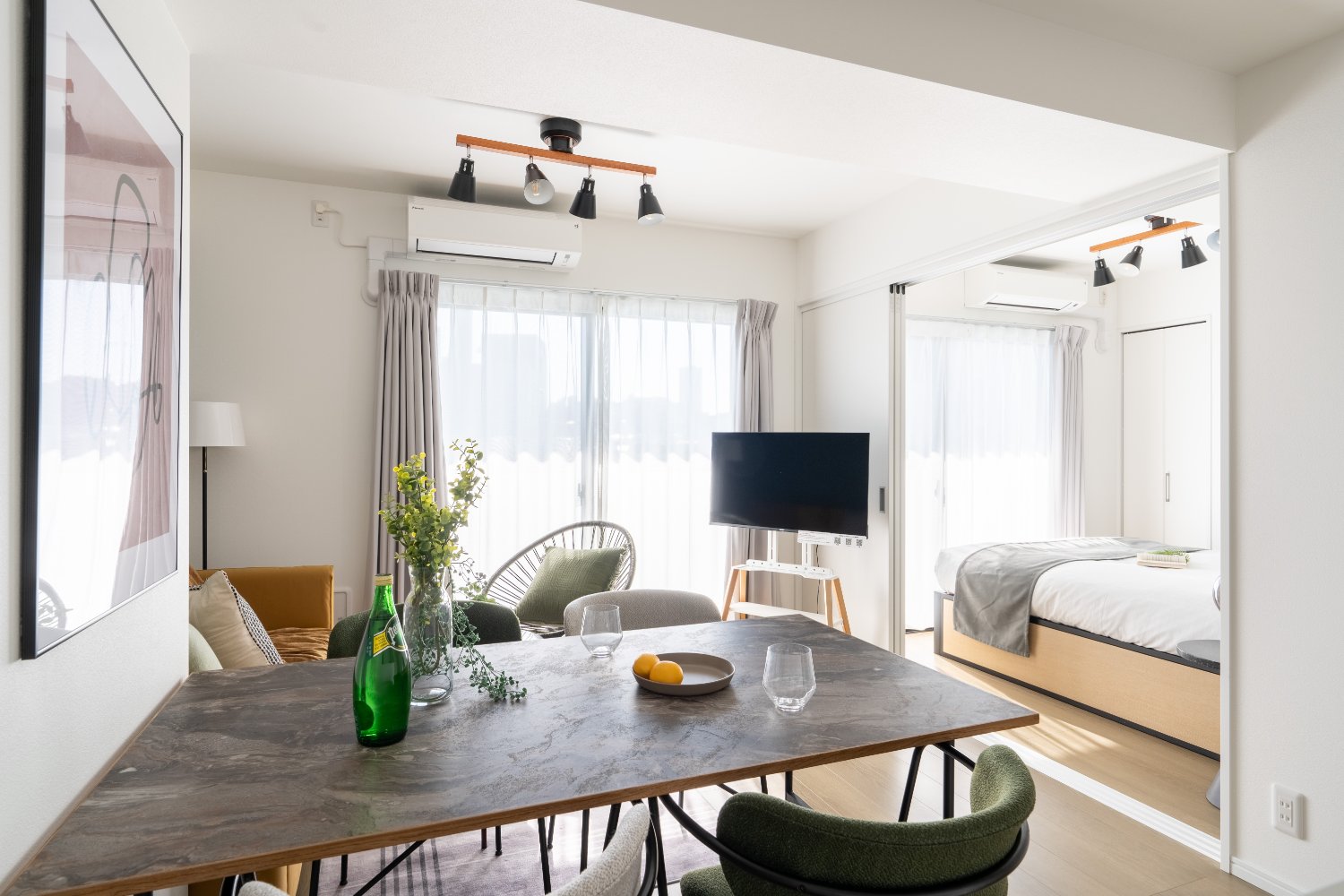 空もよう様のお部屋 こんにちは😃 桧家住宅 高松展示場です🐻‍❄️ Z空調に最適な